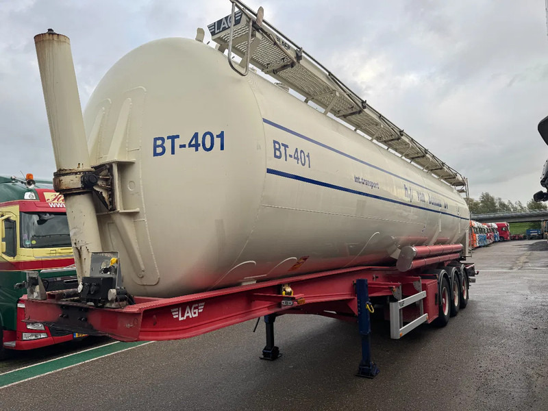 LAG O-3-39 - 61.000 LITER - TIPPER BULK - 3 AXLE - BPW - Semi-remorque citerne: photos 2 LAG O-3-39 - 61.000 LITER - TIPPER BULK - 3 AXLE - BPW - Semi-remorque citerne: photos 2