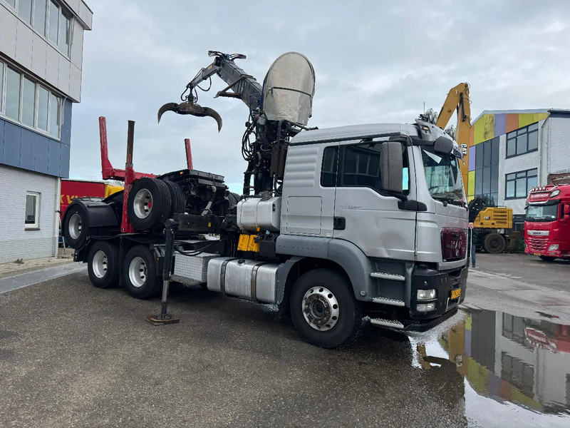 MAN TGS 33.480 6X4 + HIAB 251S.82 + TRAILER 2 AXLE KRAEMER - Camion grumier, Camion grue: photos 4 MAN TGS 33.480 6X4 + HIAB 251S.82 + TRAILER 2 AXLE KRAEMER - Camion grumier, Camion grue: photos 4