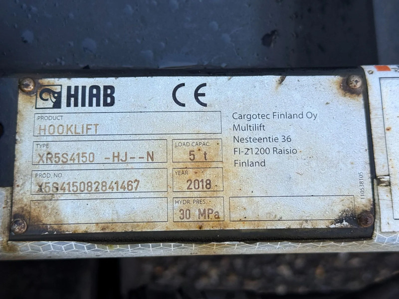 Camion ampliroll Mitsubishi Canter 7C18 - EURO 6 + HIAB 5 TON HOOKLIFT: photos 7 Camion ampliroll Mitsubishi Canter 7C18 - EURO 6 + HIAB 5 TON HOOKLIFT: photos 7