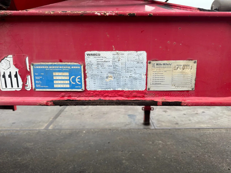 Semi-remorque malaxeur Müller-Mitteltal SF 37,5 BM LIEBHERR MIXER 3X BPW AXLE WATER TANK DEUT MOTOR: photos 10 Semi-remorque malaxeur Müller-Mitteltal SF 37,5 BM LIEBHERR MIXER 3X BPW AXLE WATER TANK DEUT MOTOR: photos 10
