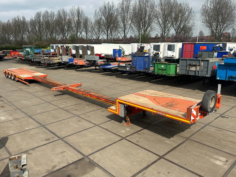 Nooteboom MCO-58-04V 4 AXLE FORCED STEERING AN DOUBLE EXTENDABLE TILL 26,53 METER - Semi-remorque surbaissé: photos 1 Nooteboom MCO-58-04V 4 AXLE FORCED STEERING AN DOUBLE EXTENDABLE TILL 26,53 METER - Semi-remorque surbaissé: photos 1