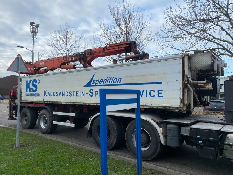 Orthaus 2 ASSIGE STEERING AXEL MKG HLK 330 VG CRANE - Semi-remorque plateau: photos 5 Orthaus 2 ASSIGE STEERING AXEL MKG HLK 330 VG CRANE - Semi-remorque plateau: photos 5