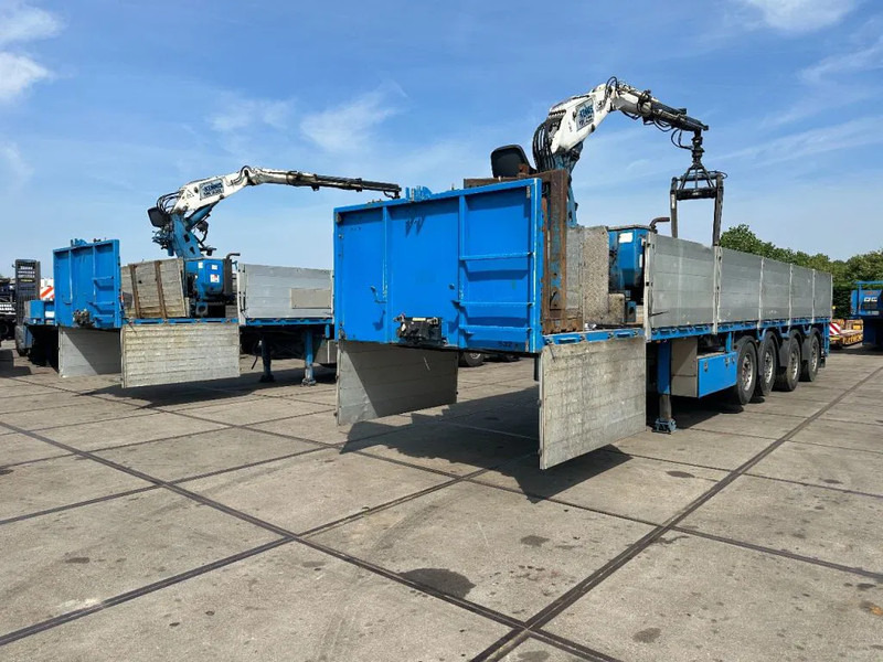 Pacton 4 X 4 ASSIGE MET KENNIS 14000 ROLLER KRAAN - Semi-remorque plateau: photos 1 Pacton 4 X 4 ASSIGE MET KENNIS 14000 ROLLER KRAAN - Semi-remorque plateau: photos 1