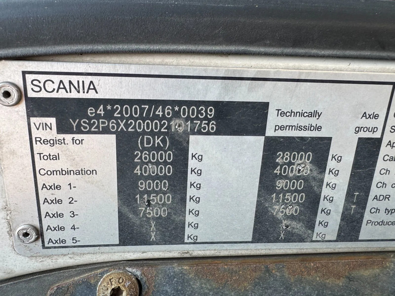 Camion fourgon Scania P280 6X2 SCHMITZ BOX + ZEPRO 2000KG LIFT EURO 6: photos 18