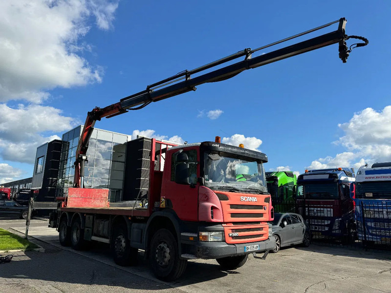 Scania P360 8X4 - EURO 5 + PALFINGER PK22002-EH + REMOTE - Camion grue: photos 3 Scania P360 8X4 - EURO 5 + PALFINGER PK22002-EH + REMOTE - Camion grue: photos 3