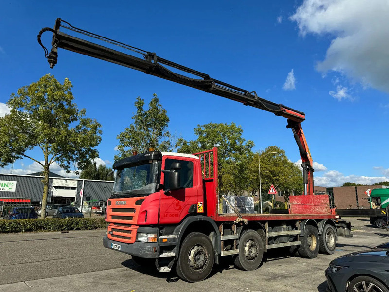 Scania P360 8X4 - EURO 5 + PALFINGER PK22002-EH + REMOTE - Camion grue: photos 2 Scania P360 8X4 - EURO 5 + PALFINGER PK22002-EH + REMOTE - Camion grue: photos 2