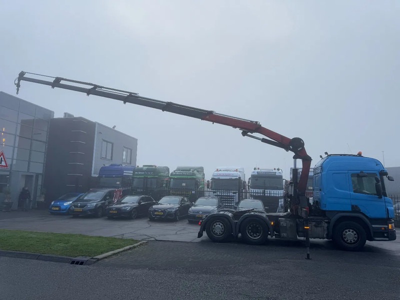 Scania P450 6X2 - EURO 6 + HMF 2620-K5 + REMOTE + LIFT AXLE - Camion grue: photos 3 Scania P450 6X2 - EURO 6 + HMF 2620-K5 + REMOTE + LIFT AXLE - Camion grue: photos 3