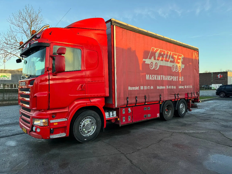 Scania R480 6X2 BIG LOAD LIFT DHOLLANDIA ONLY 550.769 KM - Camion à rideaux coulissants: photos 1 Scania R480 6X2 BIG LOAD LIFT DHOLLANDIA ONLY 550.769 KM - Camion à rideaux coulissants: photos 1
