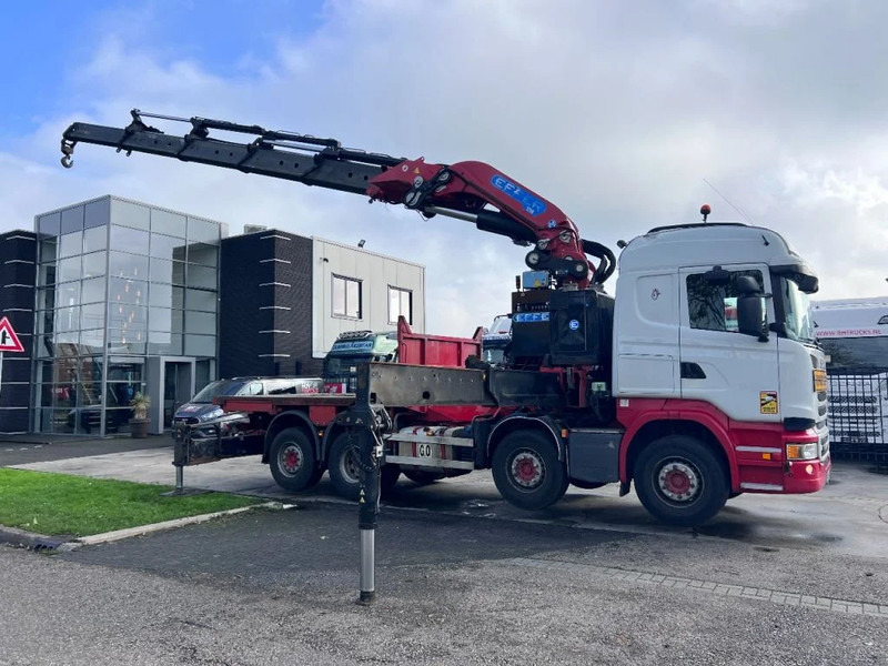 Scania R490 8X2 EURO 6 + EFFER 1750/4S + REMOTE - Camion grue: photos 1 Scania R490 8X2 EURO 6 + EFFER 1750/4S + REMOTE - Camion grue: photos 1