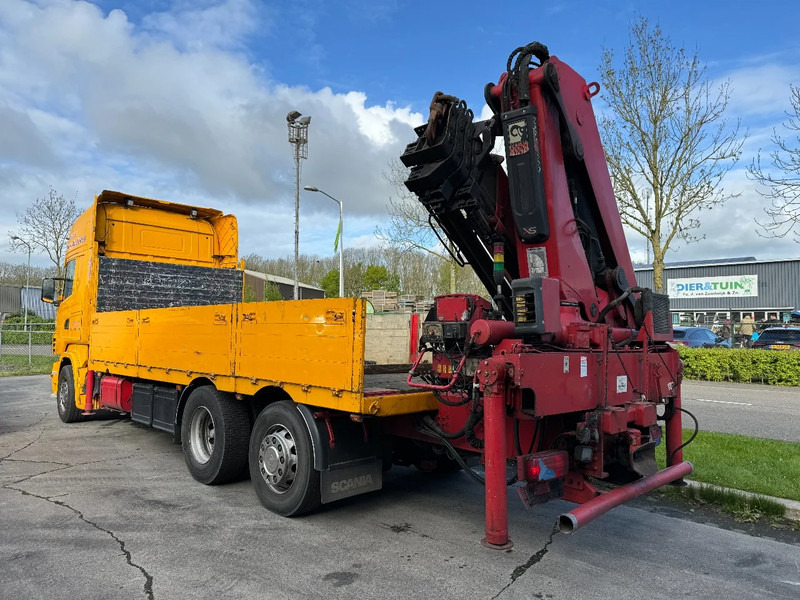 Camion plateau, Camion grue Scania R500 V8 6X2 EURO 5 + HIAB 377EP-4XS + REMOTE CONTROL + RETARDER: photos 15