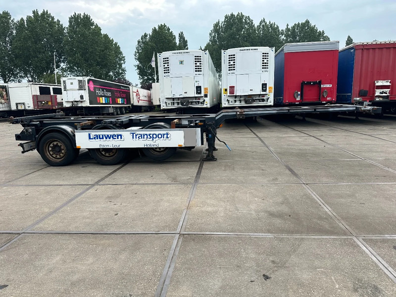 Tracon TRAILERS LZV MET SCHOTEL LIFT EN STUURAS - Semi-remorque porte-conteneur/ Caisse mobile: photos 1 Tracon TRAILERS LZV MET SCHOTEL LIFT EN STUURAS - Semi-remorque porte-conteneur/ Caisse mobile: photos 1