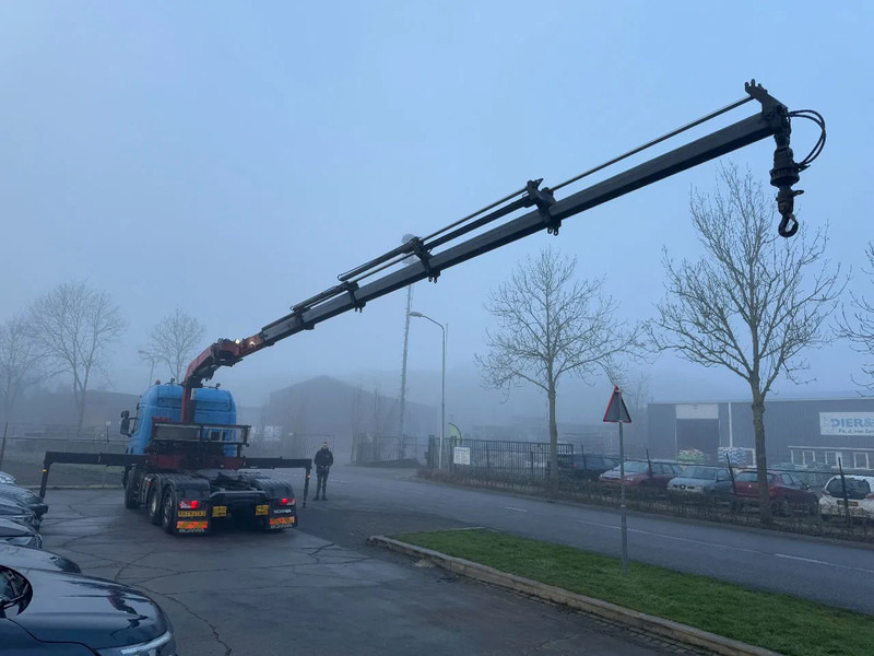 Scania P450 6X2 - EURO 6 + HMF 2620-K5 + REMOTE + LIFT AXLE - Tracteur routier: photos 5 Scania P450 6X2 - EURO 6 + HMF 2620-K5 + REMOTE + LIFT AXLE - Tracteur routier: photos 5