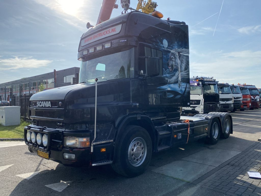 Scania T164-580 V8 6X2 + RETARDER + KIEPHYDRAULIEK - EU - Tracteur routier: photos 4 Scania T164-580 V8 6X2 + RETARDER + KIEPHYDRAULIEK - EU - Tracteur routier: photos 4