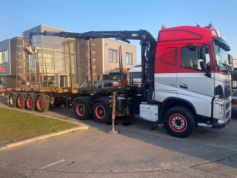 Volvo FH 540 6X4 EURO 6 + EPSILON S260Z96 + TRAILER 4 AXLE DOLL - Tracteur routier: photos 1 Volvo FH 540 6X4 EURO 6 + EPSILON S260Z96 + TRAILER 4 AXLE DOLL - Tracteur routier: photos 1