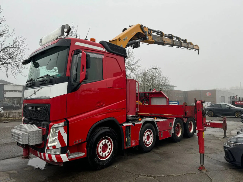 Volvo FH 500 8X4 - EURO 6 + HIAB 622 EP-6 HIPRO + REMOTE CONTROL - Camion grue: photos 1 Volvo FH 500 8X4 - EURO 6 + HIAB 622 EP-6 HIPRO + REMOTE CONTROL - Camion grue: photos 1