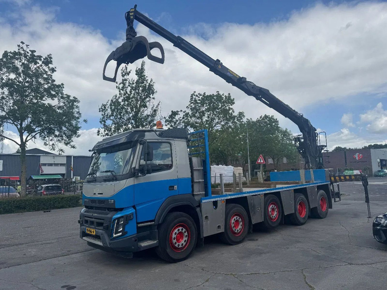 Volvo FMX 460 10X4 HIAB J2640ZT + HULTDINS GRIJPER HUB - Camion grue: photos 2 Volvo FMX 460 10X4 HIAB J2640ZT + HULTDINS GRIJPER HUB - Camion grue: photos 2