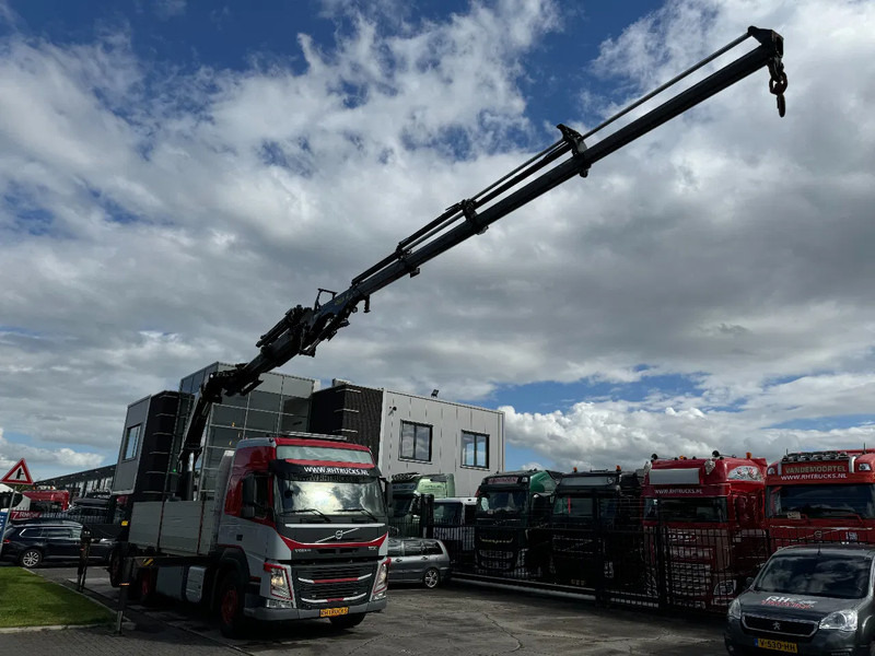 Volvo FMX 460 8X4 PALFINGER PK53002 + FLY JIP AN REMOTE CONTROLE, LAST AXEL STEERING - Camion plateau, Camion grue: photos 4 Volvo FMX 460 8X4 PALFINGER PK53002 + FLY JIP AN REMOTE CONTROLE, LAST AXEL STEERING - Camion plateau, Camion grue: photos 4