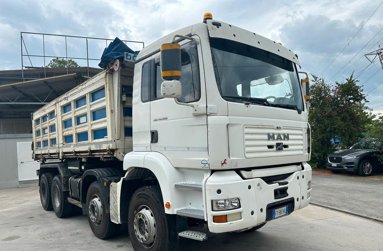 Man Tga 41 460 ribaltabile 4 assi - Camion benne: photos 1 Man Tga 41 460 ribaltabile 4 assi - Camion benne: photos 1