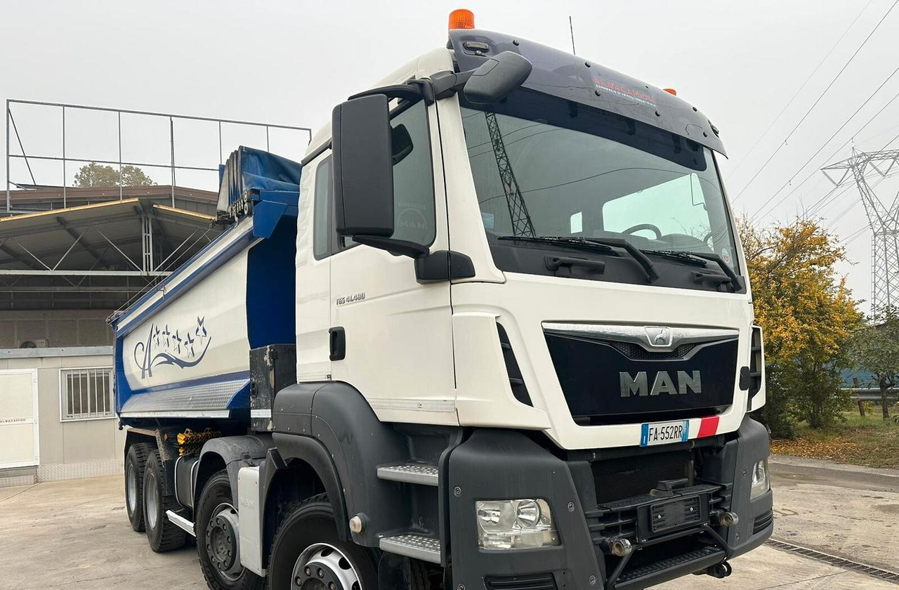 Man Tgs 41 480 euro 6 - Camion benne: photos 1 Man Tgs 41 480 euro 6 - Camion benne: photos 1