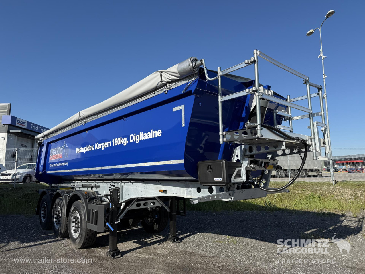 SCHMITZ Tipper Steel half pipe body 24m³ - Semi-remorque benne: photos 5 SCHMITZ Tipper Steel half pipe body 24m³ - Semi-remorque benne: photos 5