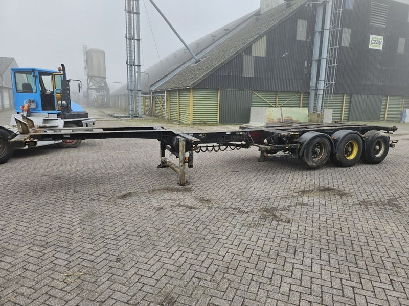 Semi-remorque porte-conteneur/ Caisse mobile Broshuis MFCC Multi - Lifting axle - 2x20FT / 40FTHC / 45FTHC: photos 7