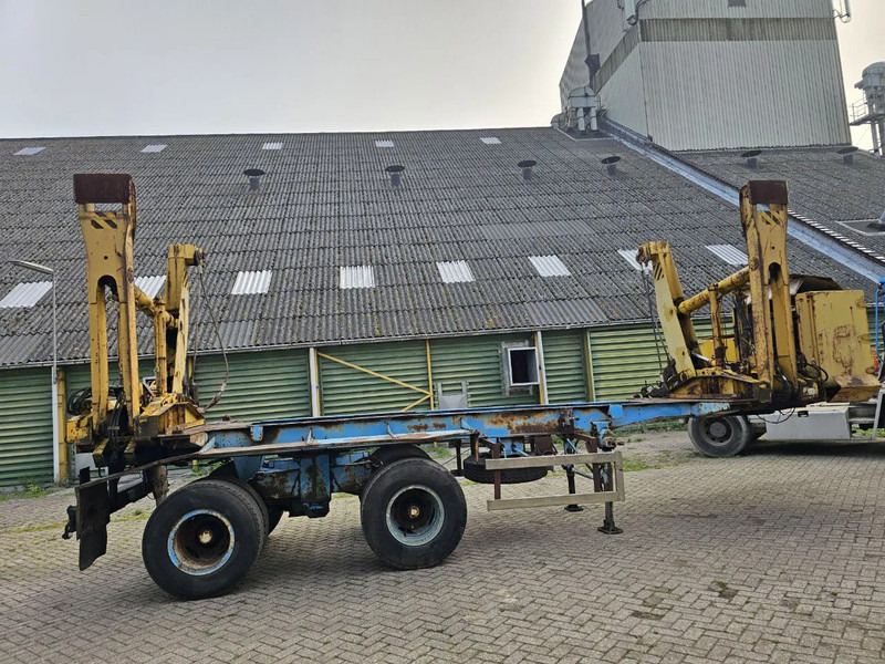 HAMMAR CKS20000 - 20FT Sideloader - Widespread - Steelspring - 8 tires - Semi-remorque porte-conteneur/ Caisse mobile: photos 3 HAMMAR CKS20000 - 20FT Sideloader - Widespread - Steelspring - 8 tires - Semi-remorque porte-conteneur/ Caisse mobile: photos 3