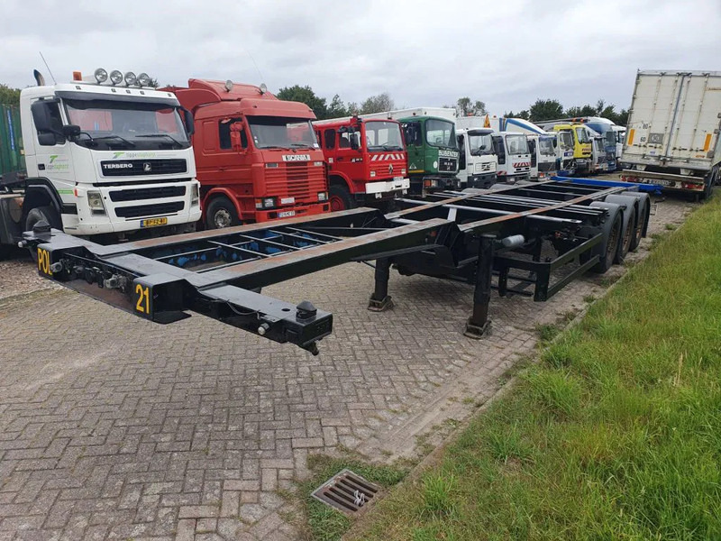 Schmitz Cargobull 45-40-2x20FT - Semi-remorque porte-conteneur/ Caisse mobile: photos 1 Schmitz Cargobull 45-40-2x20FT - Semi-remorque porte-conteneur/ Caisse mobile: photos 1