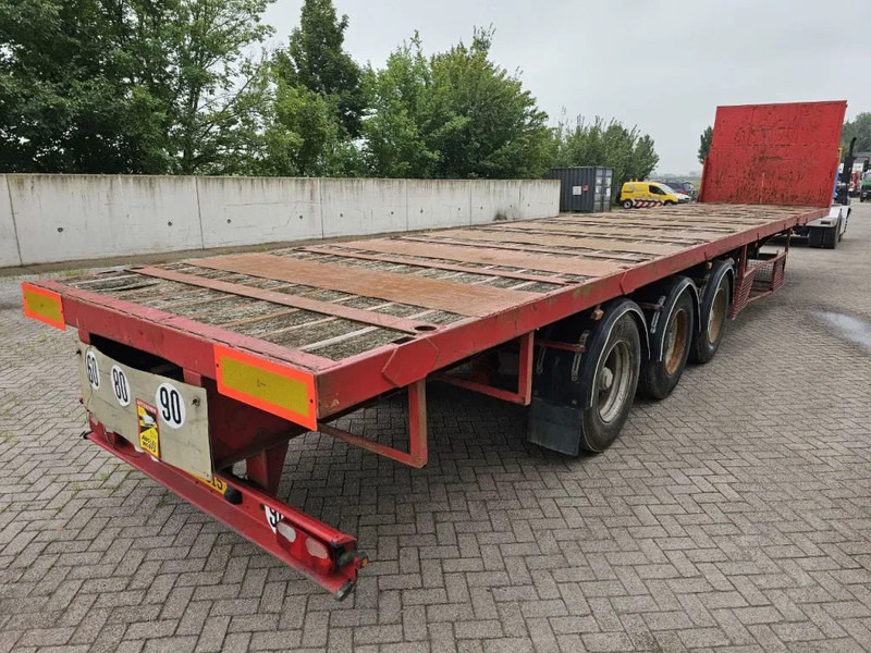 Trax 3 Meter extendable - MAX 15.5 meter long - SMB - DRUM - Semi-remorque plateau: photos 5 Trax 3 Meter extendable - MAX 15.5 meter long - SMB - DRUM - Semi-remorque plateau: photos 5