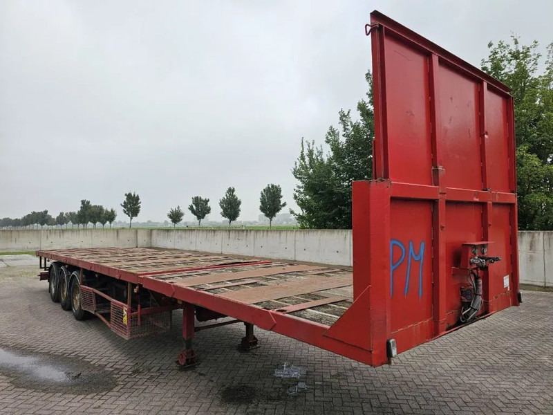 Trax 3 Meter extendable - MAX 15.5 meter long - SMB - DRUM - Semi-remorque plateau: photos 4 Trax 3 Meter extendable - MAX 15.5 meter long - SMB - DRUM - Semi-remorque plateau: photos 4