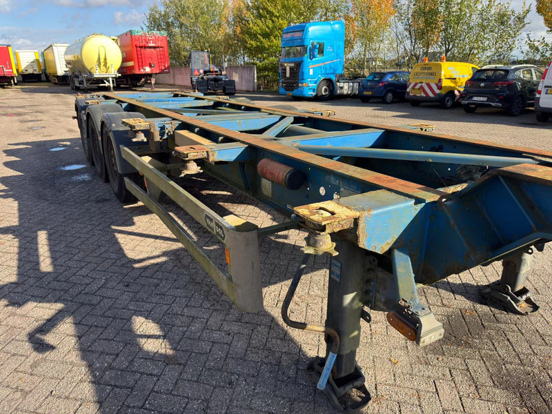 Van Hool 3B2018 - 45FT HC - 40FT HC - 2x 20FT HC - Semi-remorque châssis: photos 4 Van Hool 3B2018 - 45FT HC - 40FT HC - 2x 20FT HC - Semi-remorque châssis: photos 4