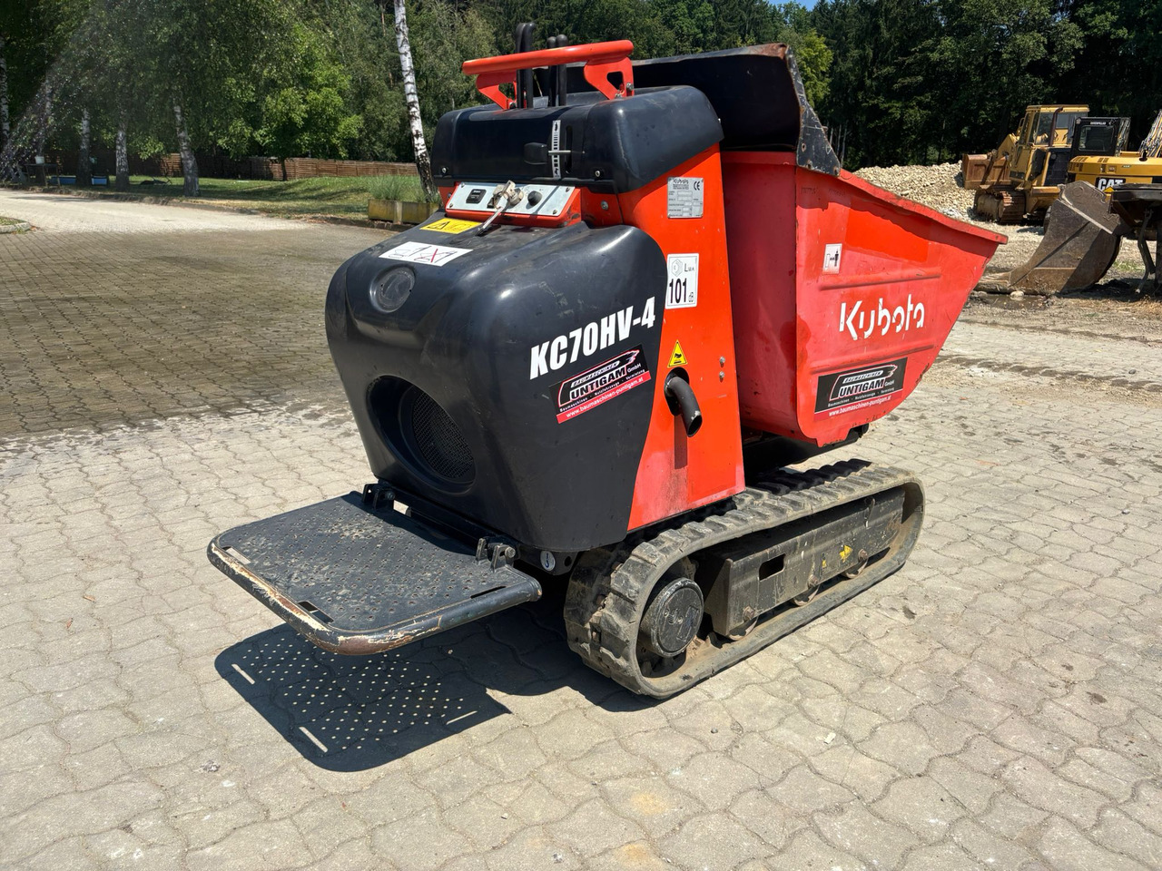 KUBOTA KC 70 - Mini tombereau: photos 3 KUBOTA KC 70 - Mini tombereau: photos 3