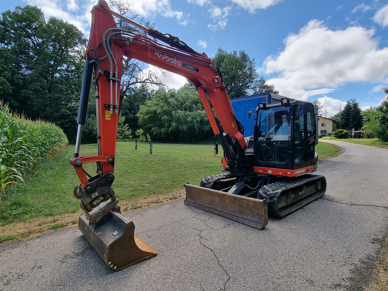 KUBOTA KX 080-4a2 - Mini pelle: photos 3 KUBOTA KX 080-4a2 - Mini pelle: photos 3