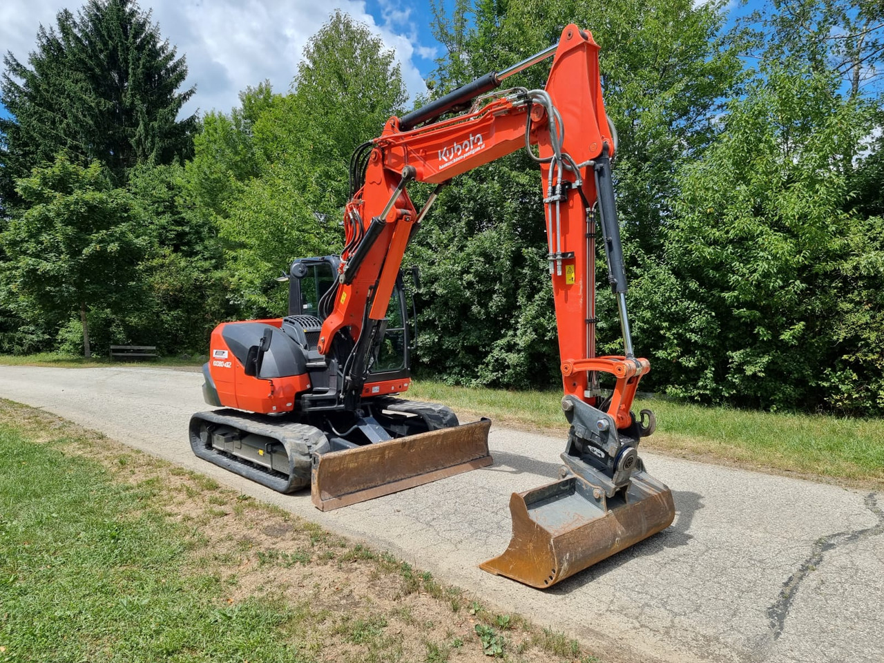 KUBOTA KX 080-4a2 - Mini pelle: photos 4 KUBOTA KX 080-4a2 - Mini pelle: photos 4