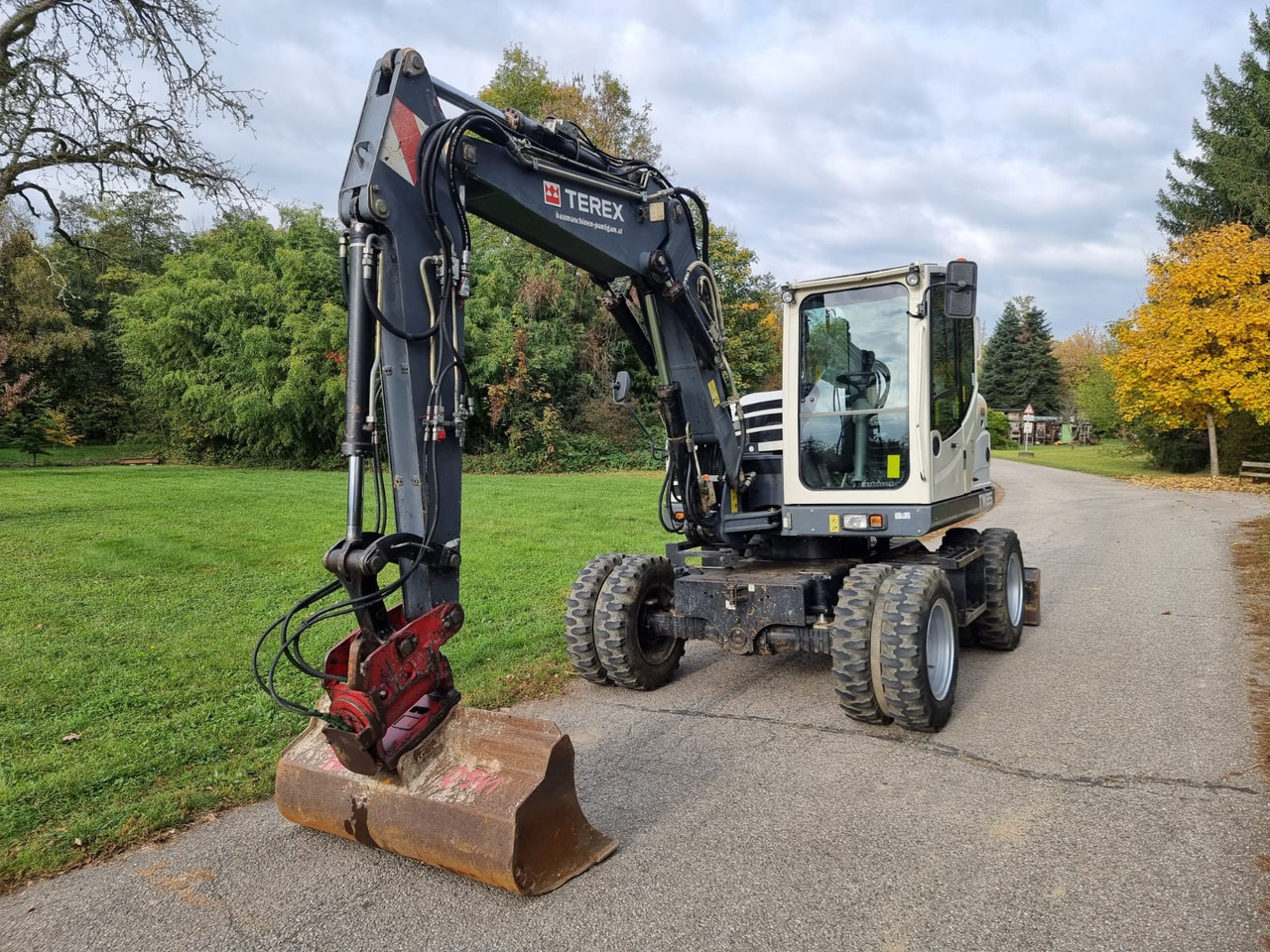 Terex TW 85 - Pelle sur pneus: photos 3 Terex TW 85 - Pelle sur pneus: photos 3