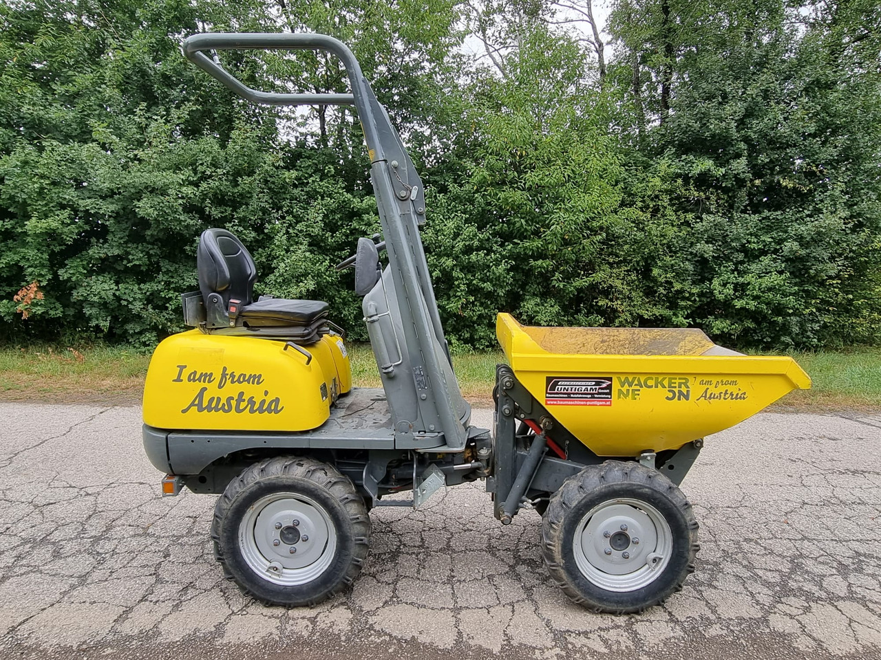 WACKER Neuson 1001 - Mini tombereau: photos 4 WACKER Neuson 1001 - Mini tombereau: photos 4