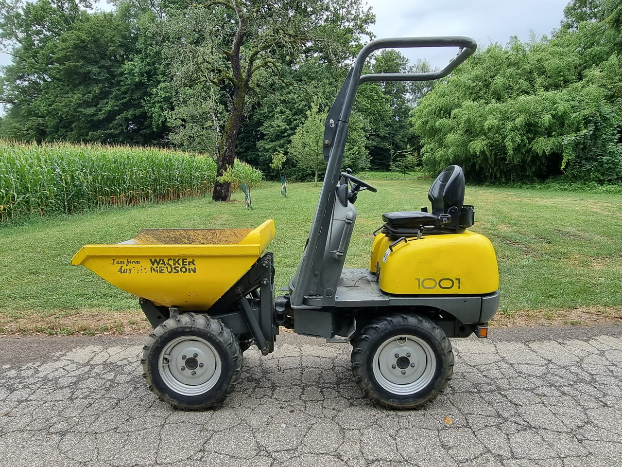 WACKER Neuson 1001 - Mini tombereau: photos 3 WACKER Neuson 1001 - Mini tombereau: photos 3