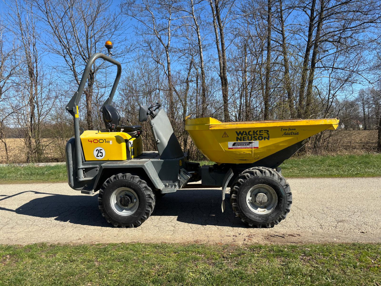 WACKER Neuson 4001 - Tombereau: photos 2 WACKER Neuson 4001 - Tombereau: photos 2