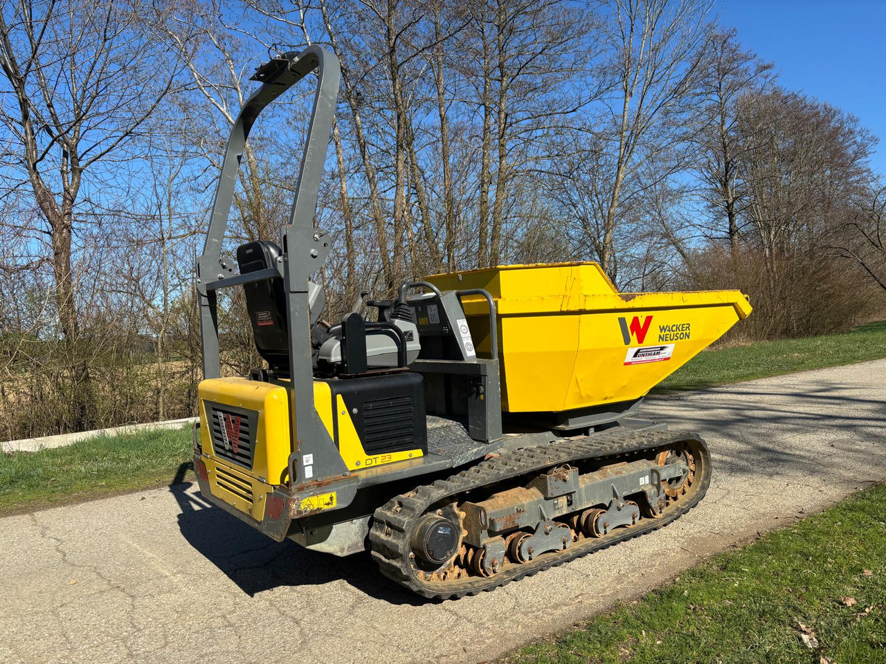 Tombereau sur chenilles Wacker Neuson DT 23: photos 9 Tombereau sur chenilles Wacker Neuson DT 23: photos 9