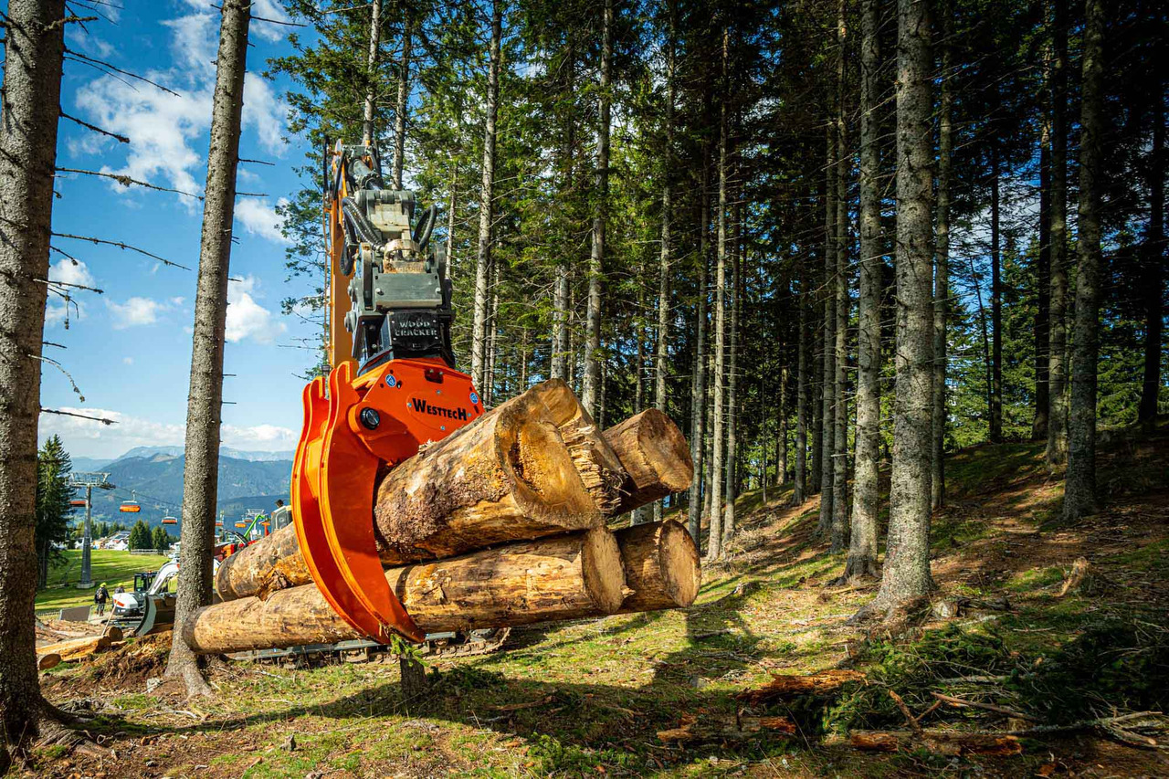 Westtech Woodgripper WG 1270 - Pinces pour Engins de chantier: photos 3 Westtech Woodgripper WG 1270 - Pinces pour Engins de chantier: photos 3