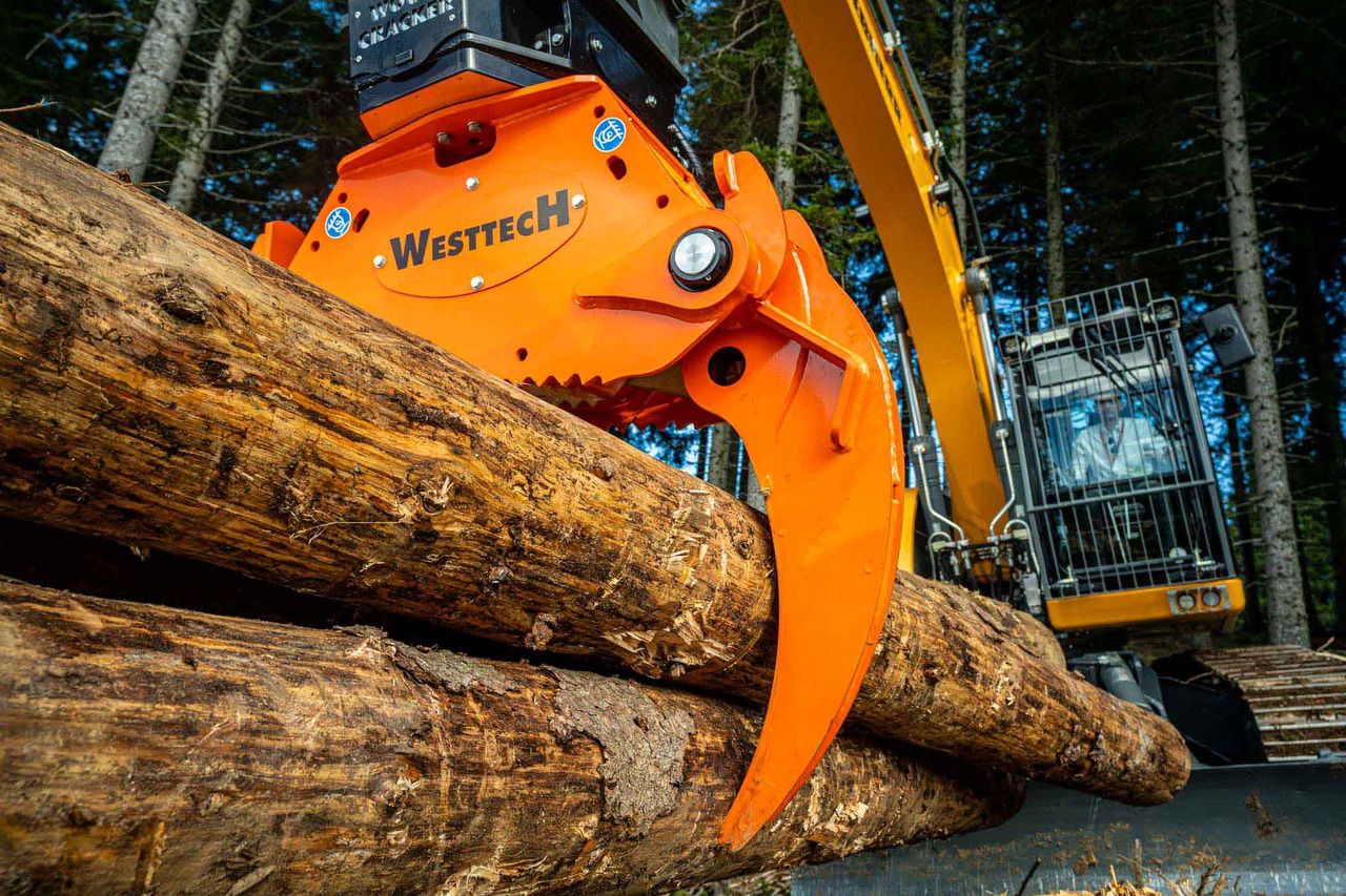 Westtech Woodgripper WG 1270 - Pinces pour Engins de chantier: photos 2 Westtech Woodgripper WG 1270 - Pinces pour Engins de chantier: photos 2