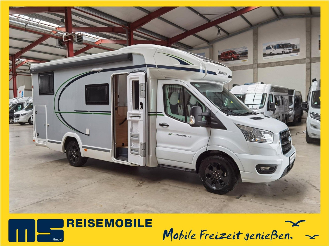 Chausson 627 TITANIUM / - 2026 -/ EINZELBETTEN & HUBBETT - Camping-car profilé: photos 1 Chausson 627 TITANIUM / - 2026 -/ EINZELBETTEN & HUBBETT - Camping-car profilé: photos 1