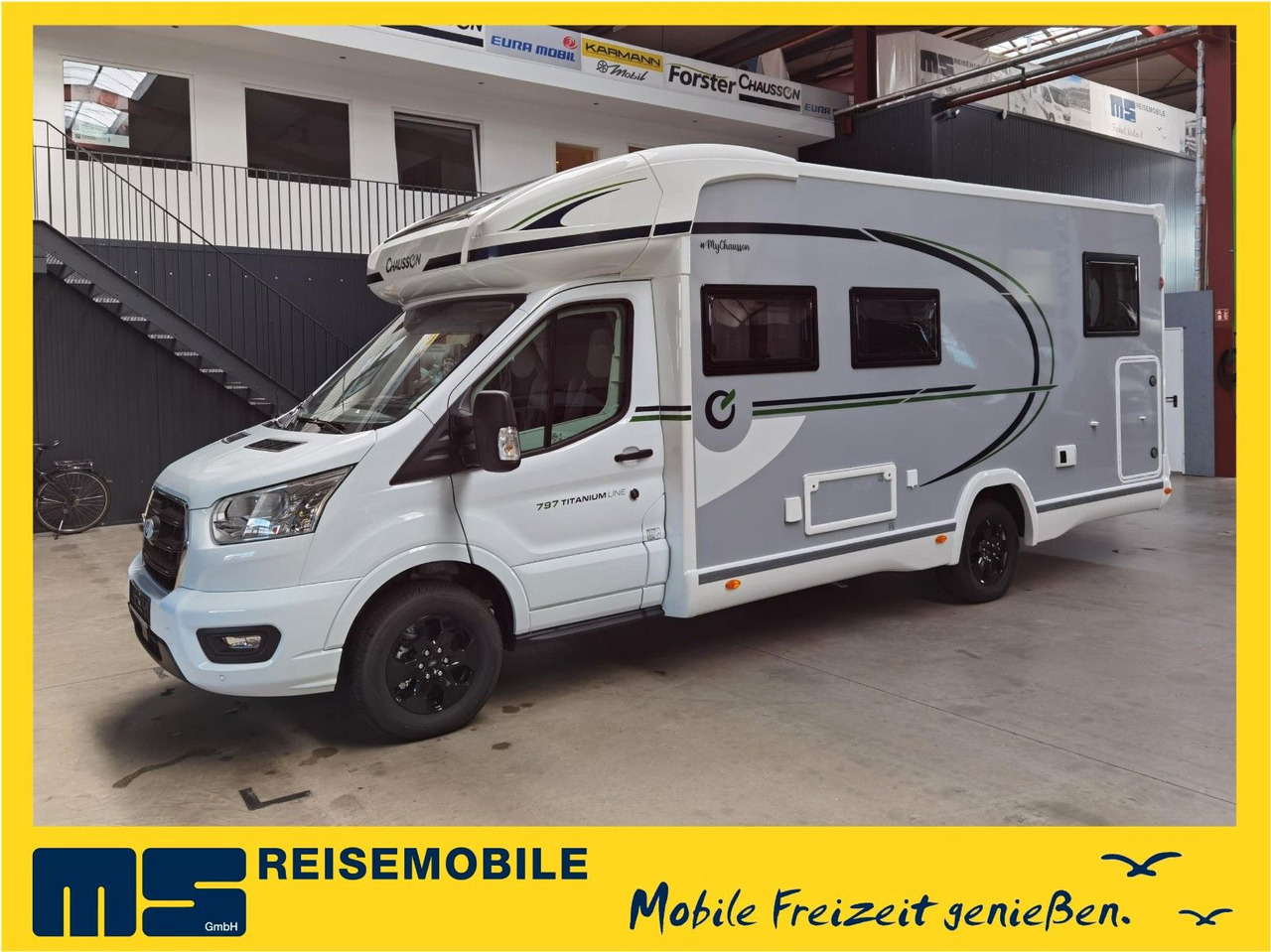 Chausson 797 TITANIUM / -2026- / 165PS- 8G. / 4.1T. / AHK - Camping-car profilé: photos 1 Chausson 797 TITANIUM / -2026- / 165PS- 8G. / 4.1T. / AHK - Camping-car profilé: photos 1