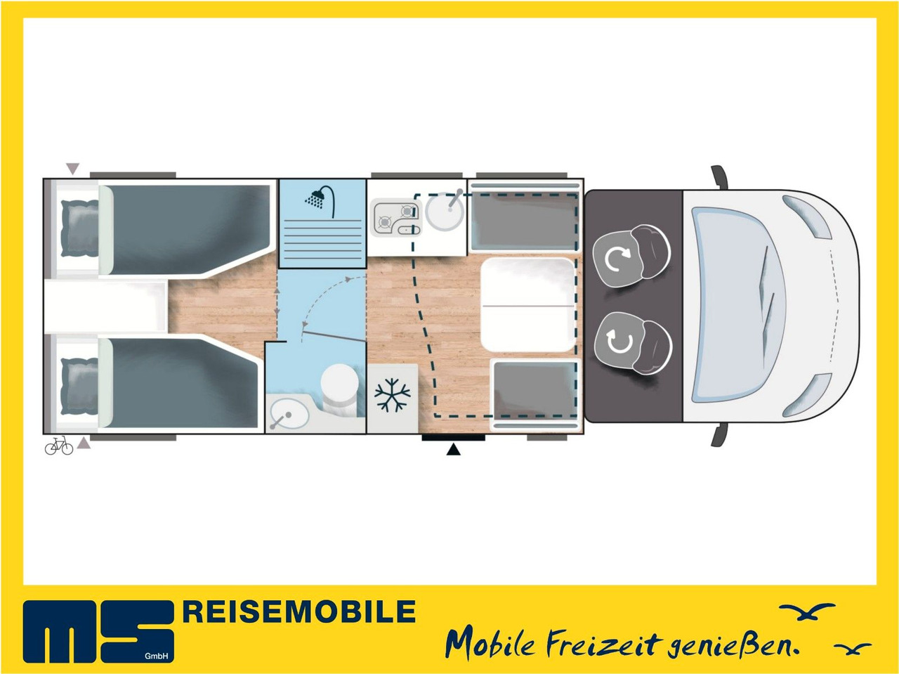 Chausson 797 TITANIUM / -2026- / 165PS-8G. / EINZELBETTEN - Camping-car profilé: photos 2 Chausson 797 TITANIUM / -2026- / 165PS-8G. / EINZELBETTEN - Camping-car profilé: photos 2