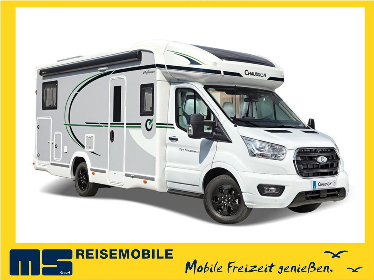 Camping-car profilé Chausson 797 TITANIUM / - 2026 - / EINZELBETTEN & HUBBETT