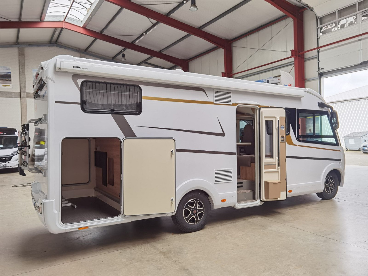 Camping-car intégral Eura Mobil INTEGRA LINE 720 EF /180PS-9G MAXI/ EINZELBETTEN: photos 8