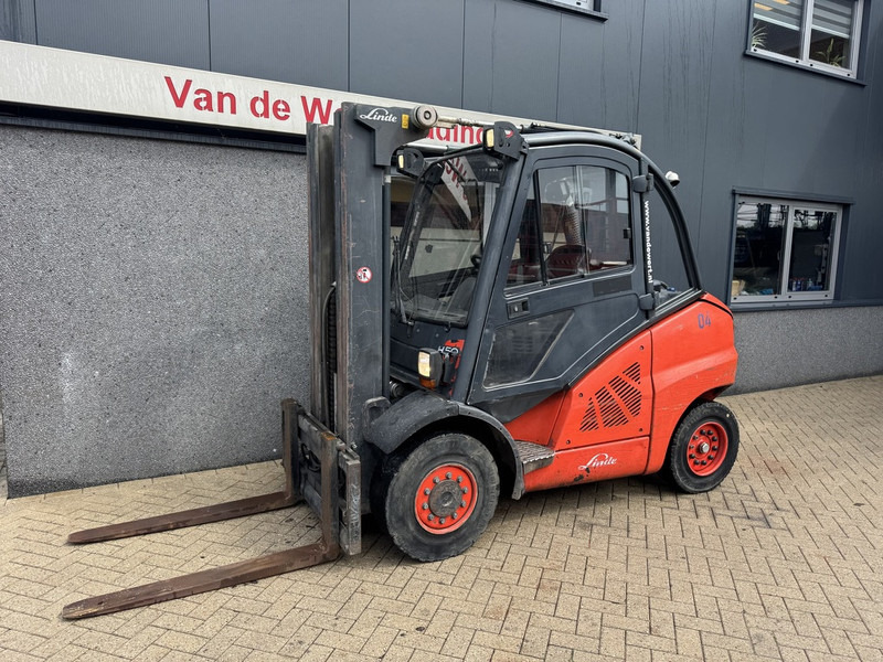 Linde H50D Triplo 465 Freelift / Sideshift / 4e Functie VW Diesel 2007 - Chariot élévateur diesel: photos 5 Linde H50D Triplo 465 Freelift / Sideshift / 4e Functie VW Diesel 2007 - Chariot élévateur diesel: photos 5