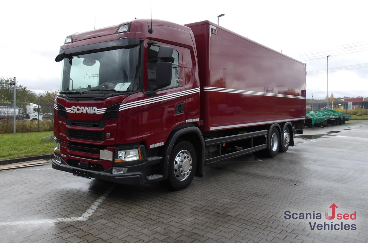 SCANIA G 360 B6x2*4NB / Koffer / Lbw. - Camion fourgon: photos 1 SCANIA G 360 B6x2*4NB / Koffer / Lbw. - Camion fourgon: photos 1