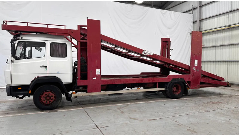 Mercedes-Benz 1524 BLATT-BLATT / LAMMES-LAMMES - Camion porte-voitures: photos 2 Mercedes-Benz 1524 BLATT-BLATT / LAMMES-LAMMES - Camion porte-voitures: photos 2