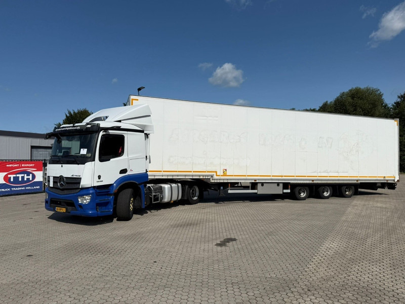 Talson F1227 Megatrailer Rollerbahn BPW Axles Aircargo - Luftfracht - Semi-remorque fourgon: photos 1 Talson F1227 Megatrailer Rollerbahn BPW Axles Aircargo - Luftfracht - Semi-remorque fourgon: photos 1