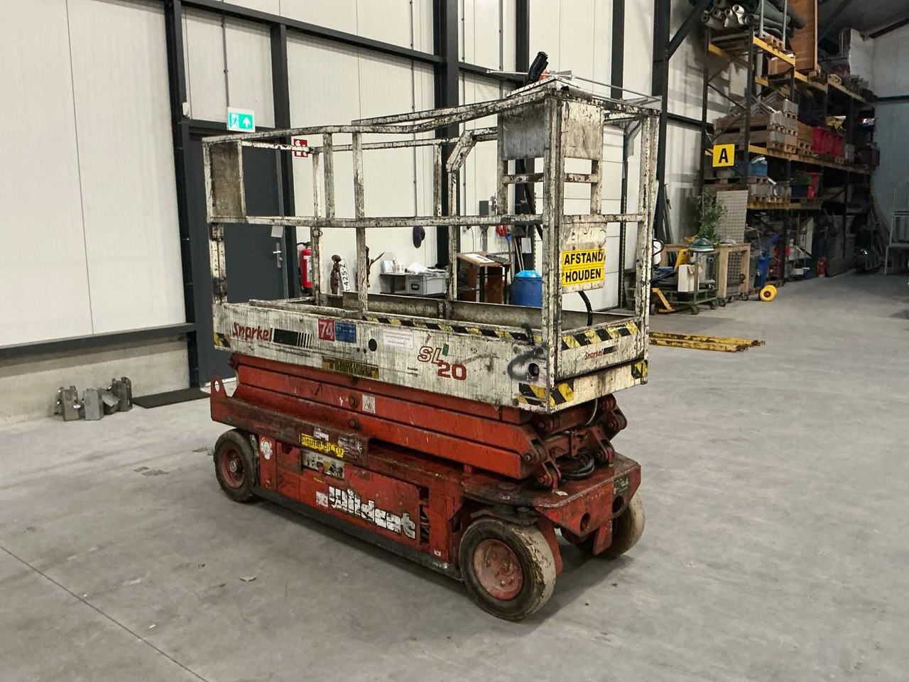 1998 SNORKEL SL20 AERIAL PLATFORM - Nacelle: photos 3 1998 SNORKEL SL20 AERIAL PLATFORM - Nacelle: photos 3